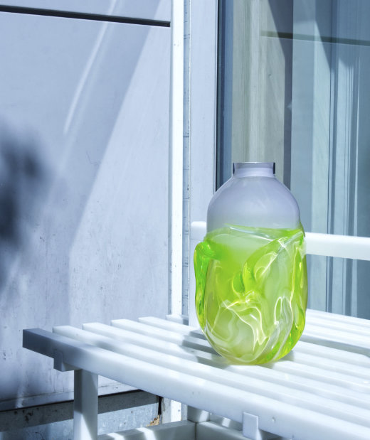 PERSONA XL-size Sculptural Vase / Pink Uranium - Image 2