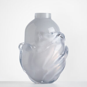 PERSONA XL-size Sculptural Vase / Ash grey