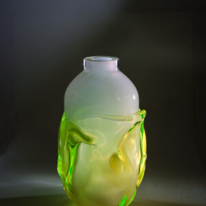 PERSONA XL-size Sculptural Vase / Pink Uranium